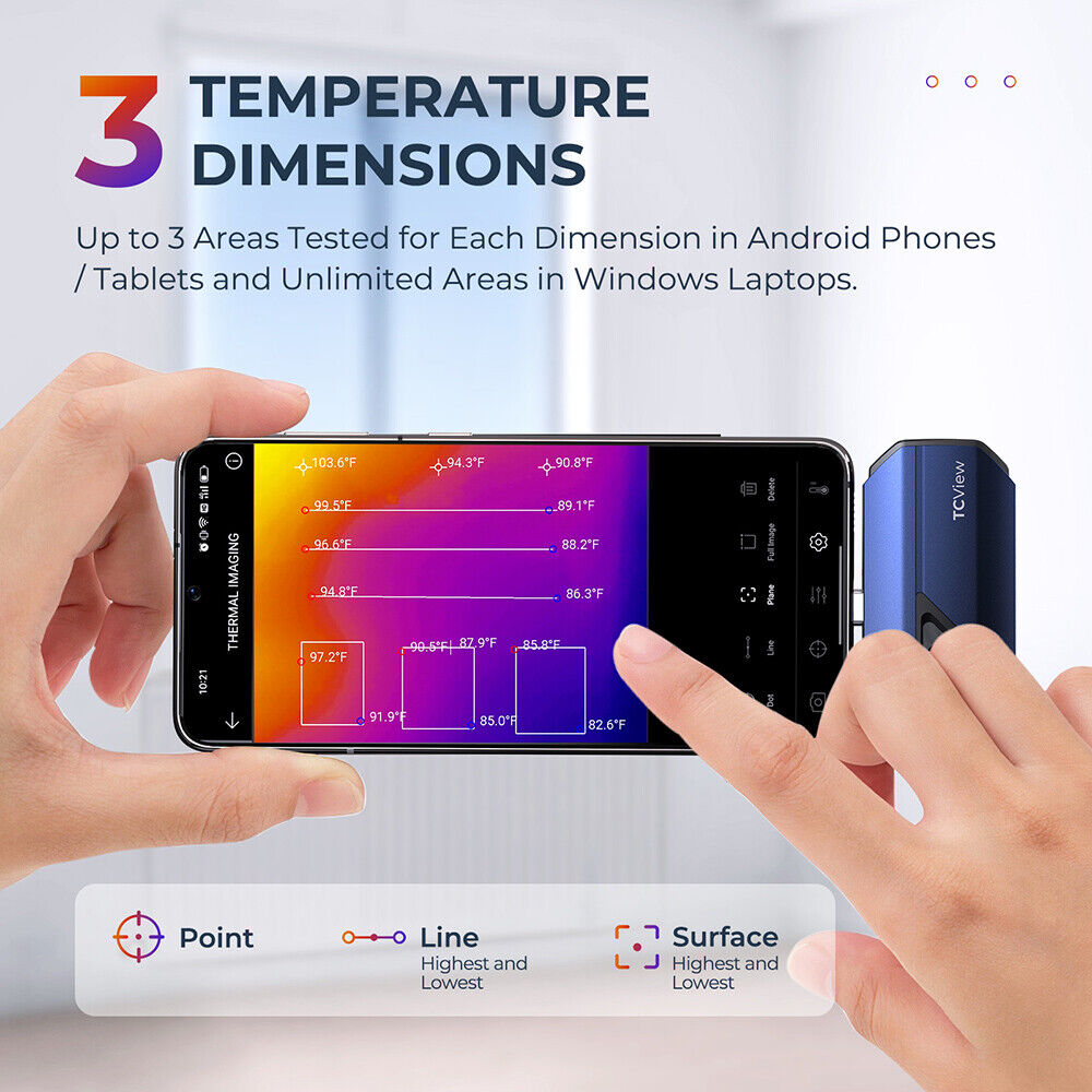 TOPDON TC001 Thermal Imaging C - Thermal Imaging Camera 256X192 ulasan dan harga